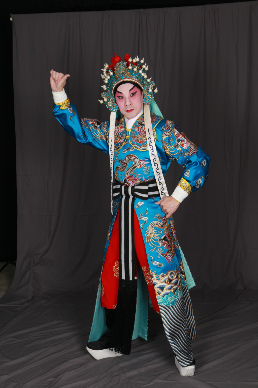 李龍飾演的反派魏昭仁。 李龍飾演的反派魏昭仁。