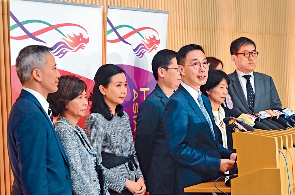楊潤雄昨日主持跨部門跨界別會議後,表示會上達成了三大共識。