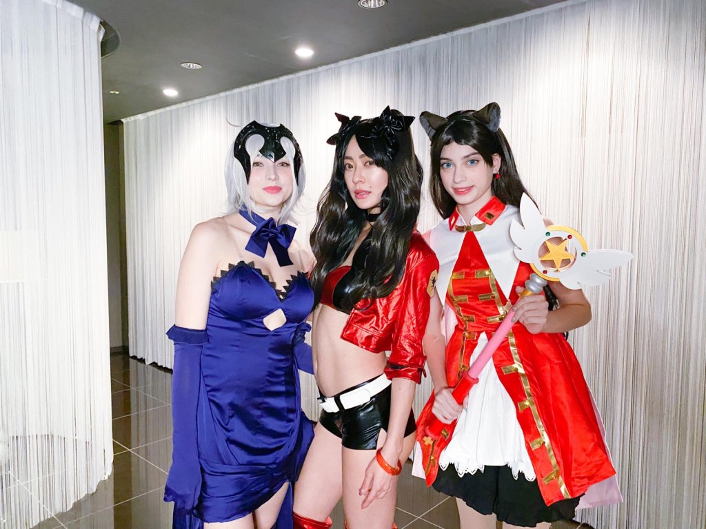 疫情下,松岡開始愛上cosplay。