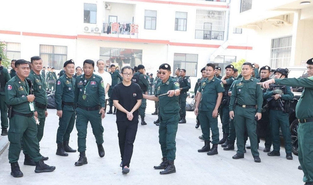 柬埔寨今日大規模清剿電詐行動。 柬中時報