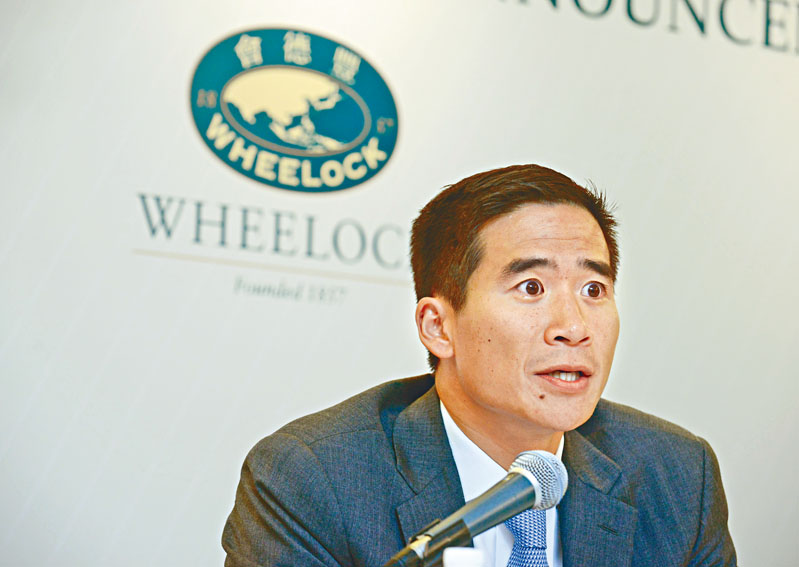 吳光正家族私有化會德豐，每股總出價71.9元。圖為主席吳宗權。