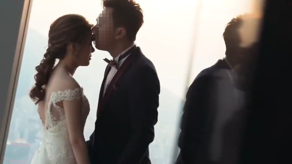 最近有一段蔡天凤与谭仔太子爷Chris的婚礼片段流出。