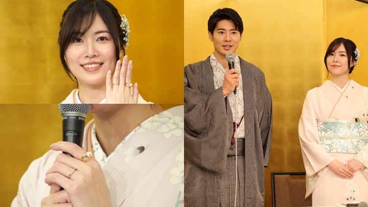 松井珠理奈特辦記招宣布做人妻  老公辻本達規自揭齊浸溫泉兼求婚