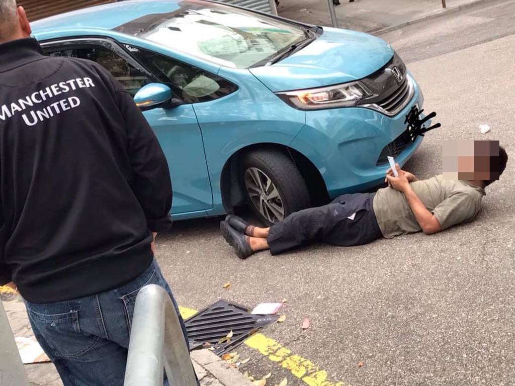 本港過往一向有不少「碰瓷黨」。網圖