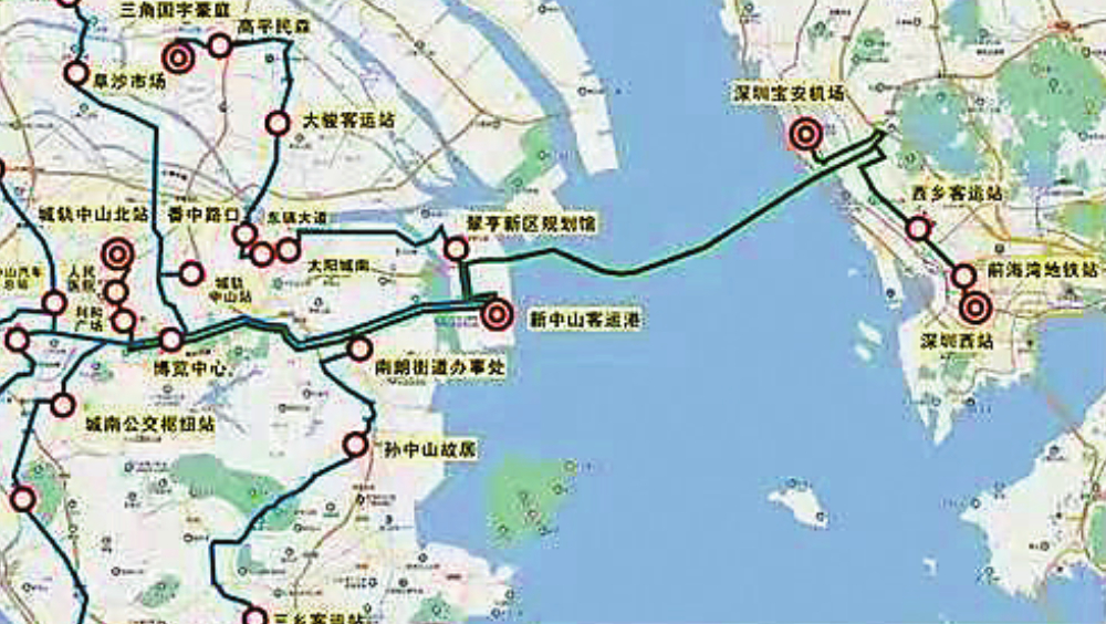 50分鐘直達！深圳來往中山跨市2巴士綫路開通在望。