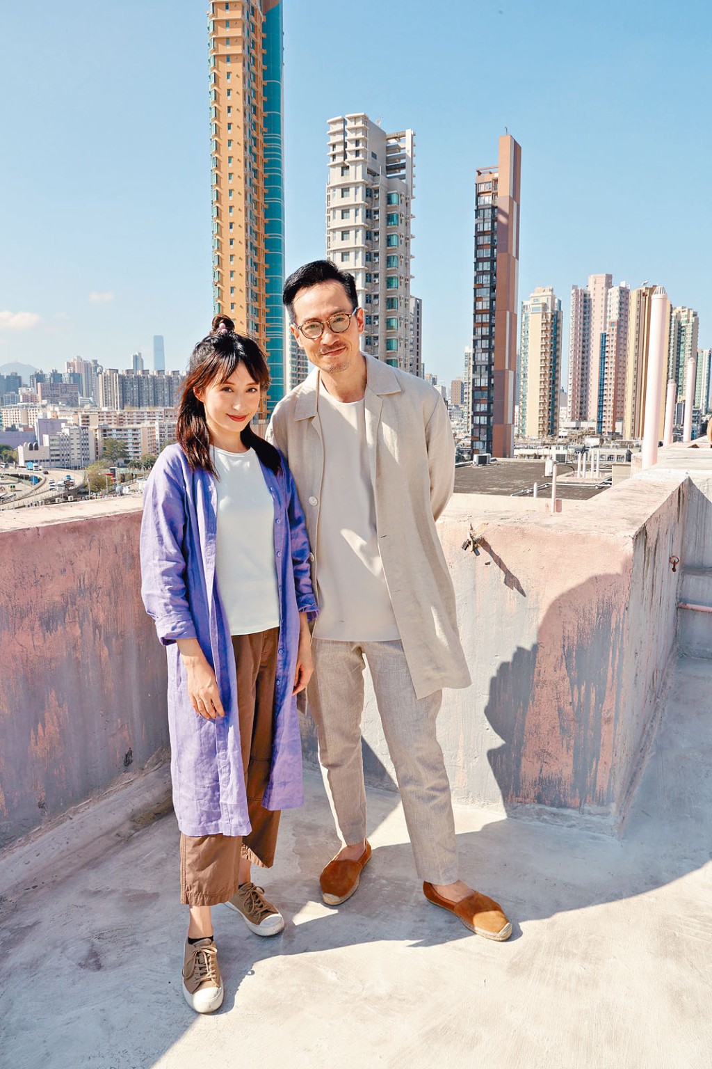 ■龚嘉欣自言今年是休战年，陈豪就潇洒称唔得咪下年啰。