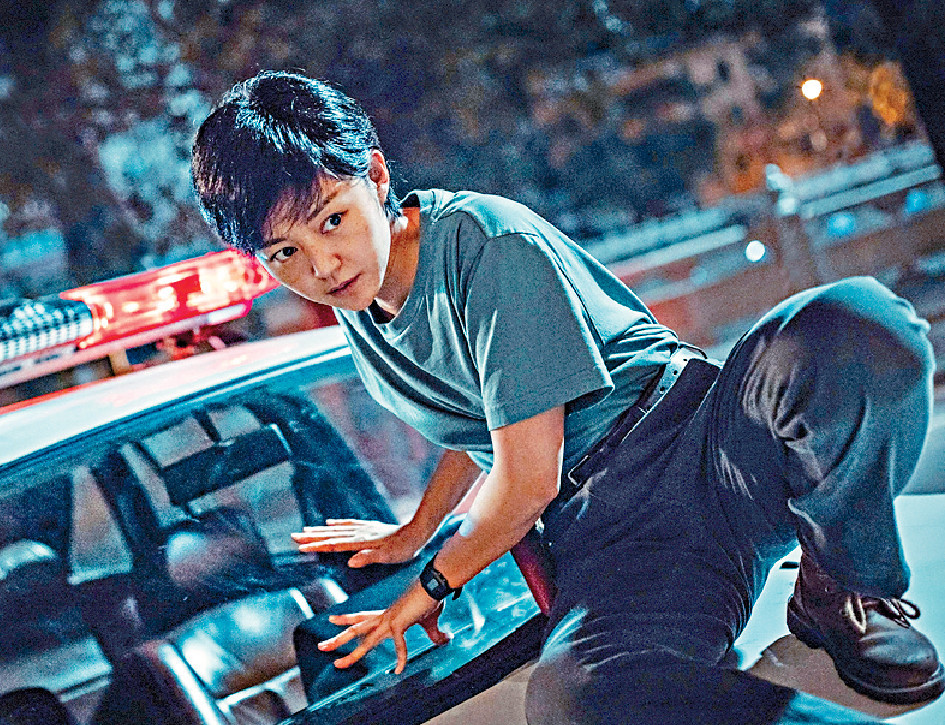 ■衛詩雅在《除暴》中有新造型。