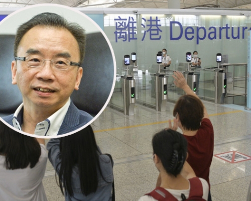 張勇邦指,受移民潮影響,離開香港到外地升學的學童明顯增加。 資料圖片
