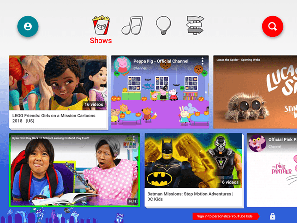 YouTube Kids App