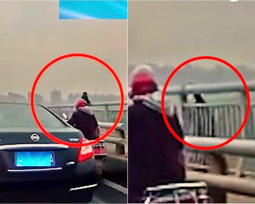 長沙男疑被上司當眾責罵後，跳江自盡。網圖