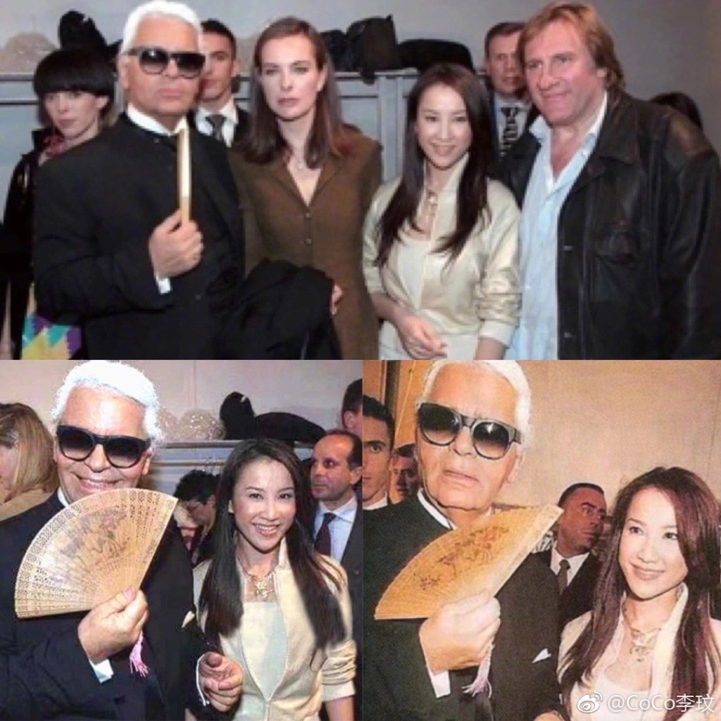 2001年李玟獲老佛爺Karl Lagerfeld欽點，成為Chanel首位華人品牌大使。