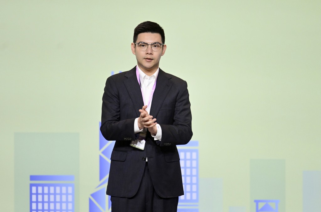 新界北立法會議員譚鎮國形容預算案「務實穩健」。資料圖片 新界北立法會議員譚鎮國形容預算案「務實穩健」。資料圖片