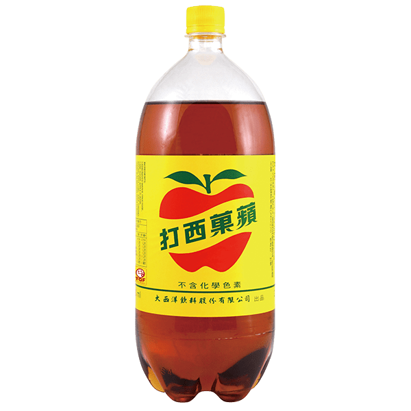 食安中心指一款台灣進口蘋果碳酸飲品可能含沉澱物、霉菌及酵母菌，呼籲市民不要食用。Youtube截圖