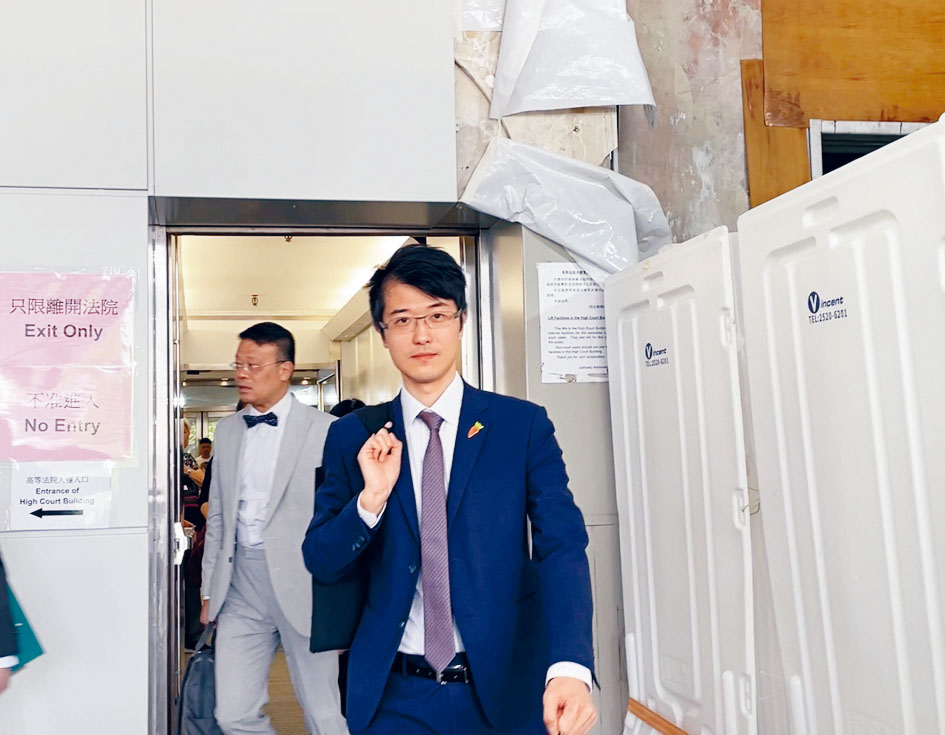 丘律邦去年被裁定故意阻撓警務人員罪成判囚。