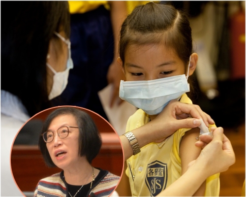 陳肇始指(小圖)會以先導模式,將計劃擴展至幼稚園及幼兒中心。