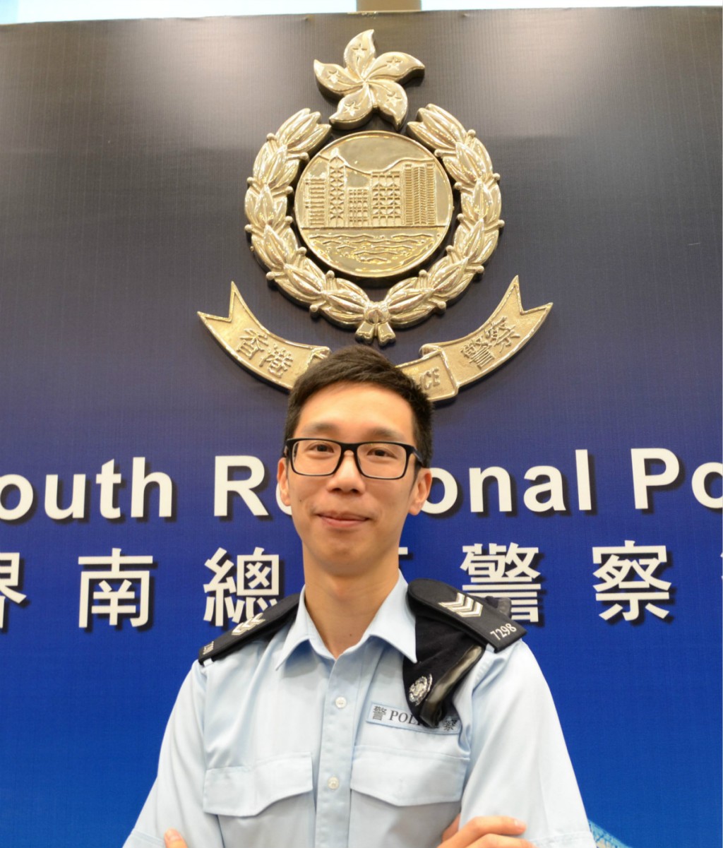 參與行動的衝鋒隊警長。