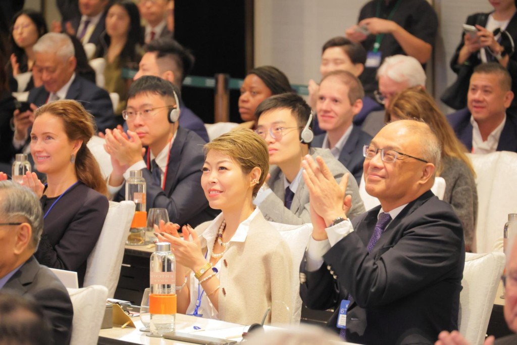 「香港中美論壇」現場。 高遠攝 「香港中美論壇」現場。 高遠攝