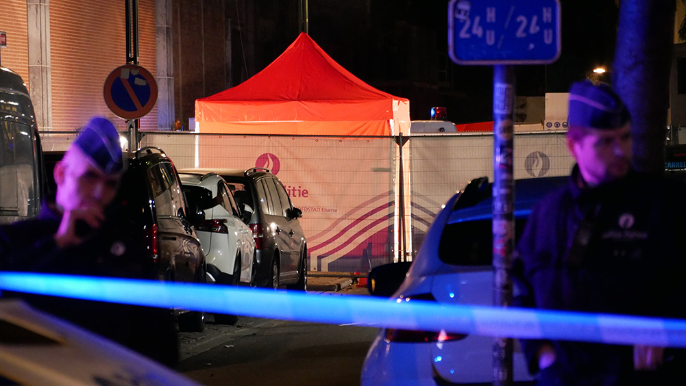 比利時首都布魯塞爾發生懷疑孤狼式恐怖襲擊。AP