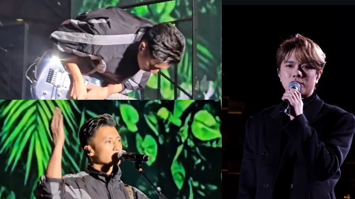 謝霆鋒鞠躬向香港市民致意  張敬軒︰好好生活落去