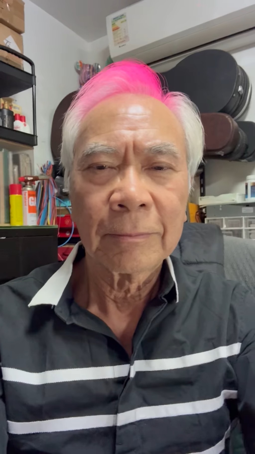 李龍基日前在IG上載影片。 李龍基日前在IG上載影片。