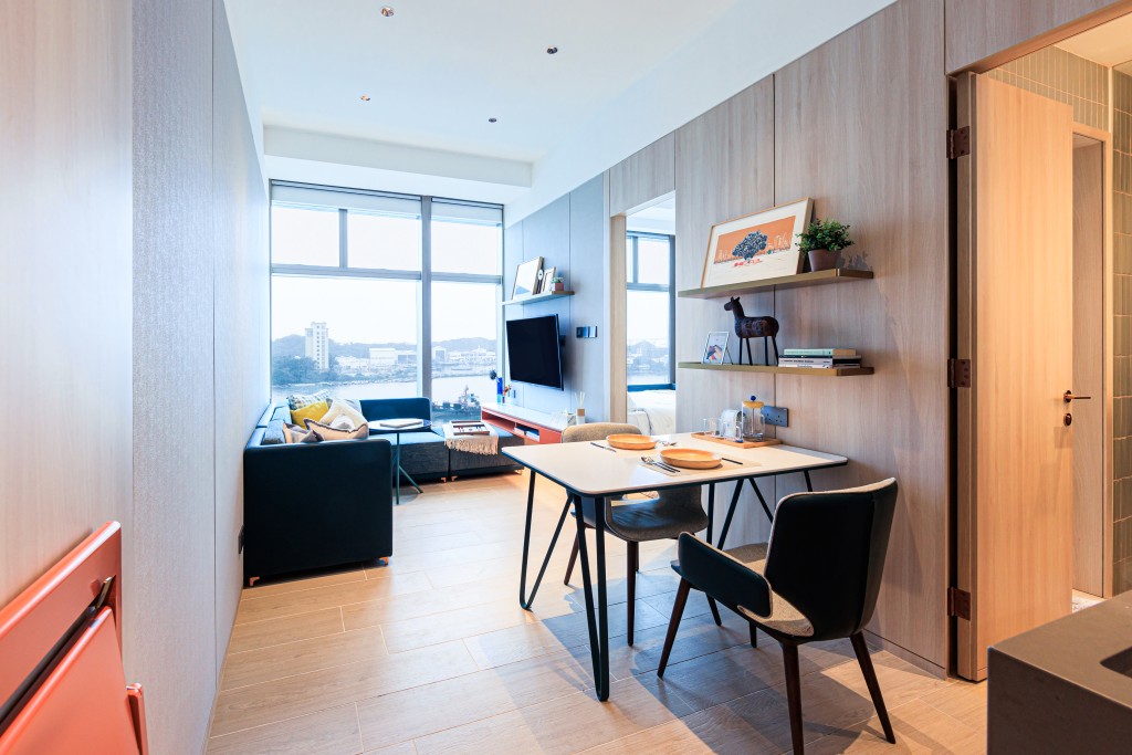 TOWNPLACE WEST KOWLOON單位採光通透、傢私一應俱全貼合年輕才俊靈活需求