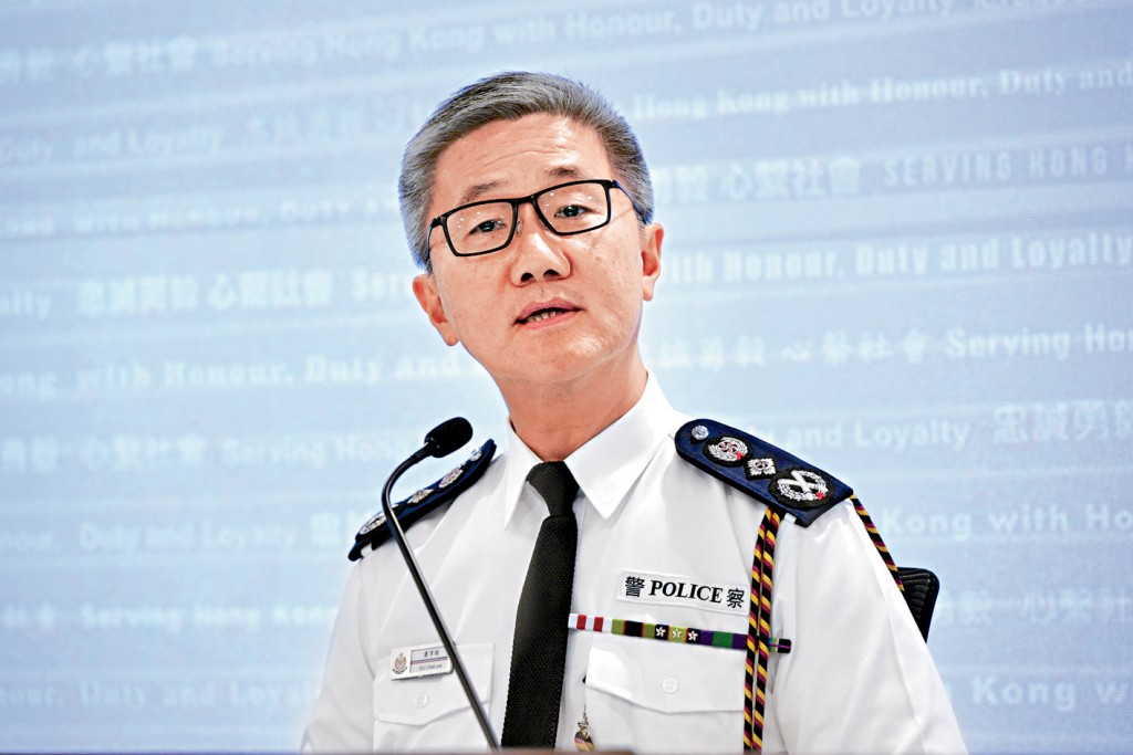 警務處處長蕭澤頤強調,無單一方法解決所有不同騙案,希望市民能充分利用警方的防騙熱線,及「防騙視伏App」。