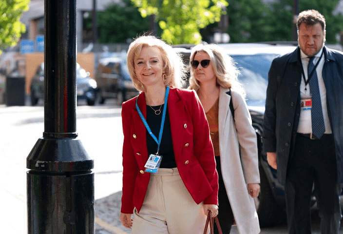 英國新外相卓慧思。AP圖片