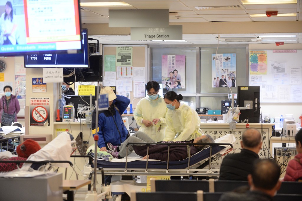 全職護士流失率由2023年3月底前，連續12個月10.9%的高峰，回落至去年10月的6%。資料圖片