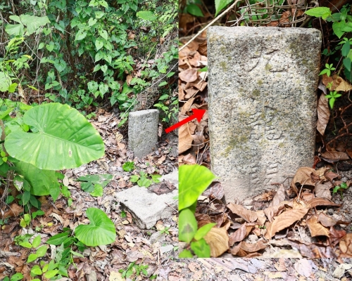 團體意外發現一塊重未被發現的九龍關界碑。阡陌.依舊FB