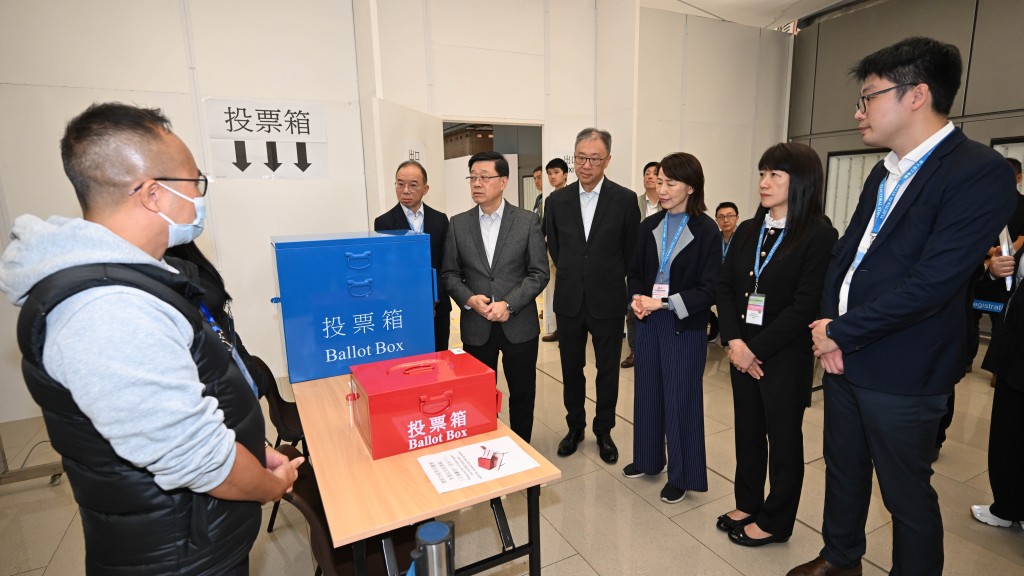 立法會選舉｜陸啟康：籌備工作已準備就緒 確保公開、誠實、公平和安全有序進行