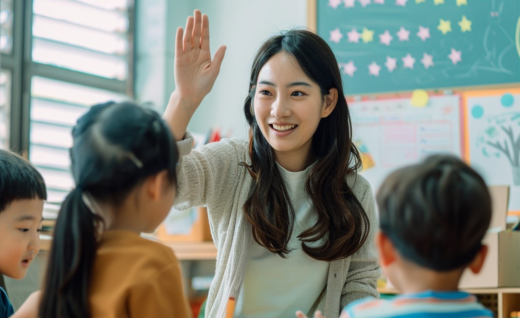 教育者與家長應充當守護者，引導孩子從幼稚園接受多元觀點，到中學用批判性思維剖析觀點，再到成年後擁抱自我。這是一場終身的學習，也是一場勇氣的修煉。（AI 生成示意圖）