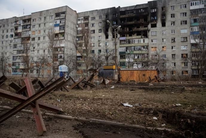 親俄部隊為奪取烏東頓巴斯（Donbas）地區的巴赫姆特（Bakhmut）而激戰數月。