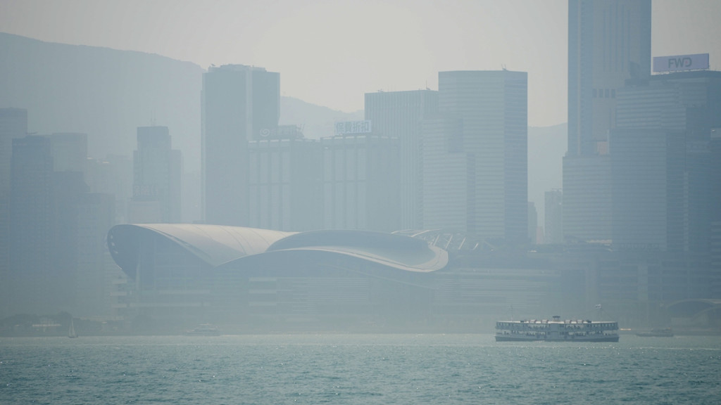 南区去年录得的臭氧浓度超过塔门，显示市区臭氧污染加剧。资料图片