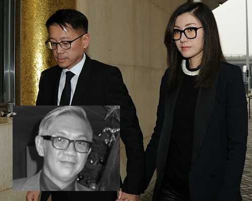 許晉亨將為亡友胡家驊扶靈。