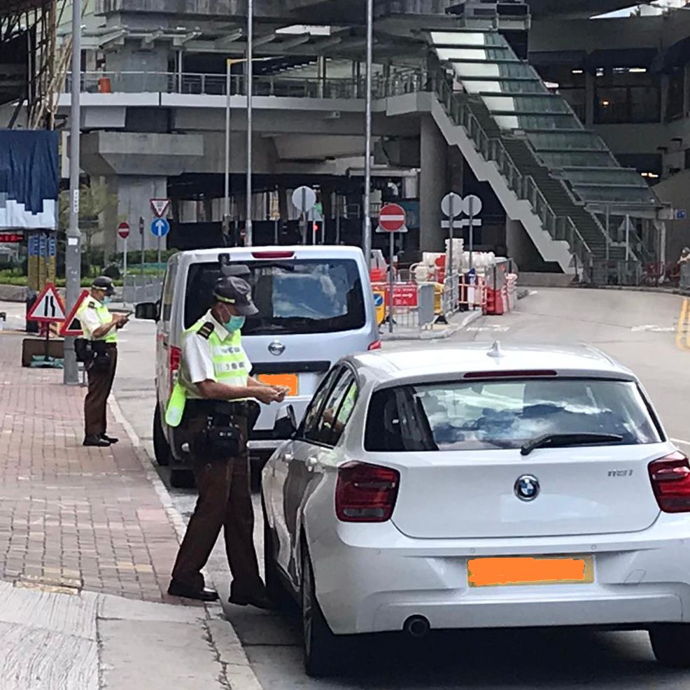 西區警區今日起一連四日會在區內多個違泊黑點採取執法行動。