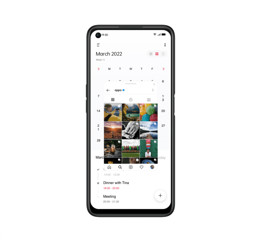 A76只配备6.56吋HD+荧幕，但支援90Hz更新率。