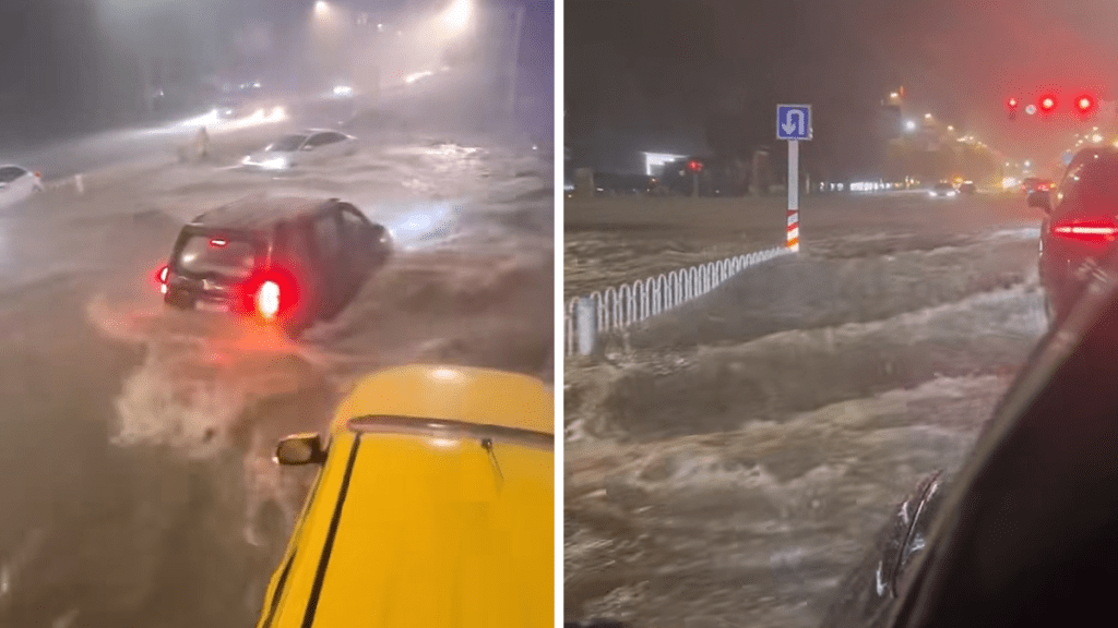 內蒙古鄂爾多斯暴雨已致3人死亡、3人失蹤。抖音@高某人的朋友圈 / 傳媒人