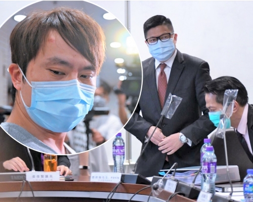 鄧炳強慰問鄺俊宇,指他是其中一位尊敬的議員。