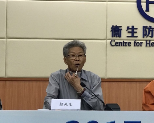 韓先生指,遠離吸煙朋友有助戒煙。