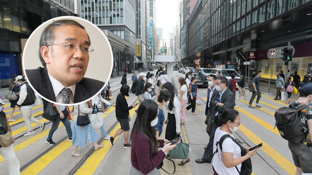 許正宇指施政報告不只有涉及高端人才的計劃,亦有金融市場發展措施。 資料圖片