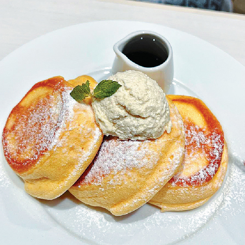 ■香甜的原味Happy pancake