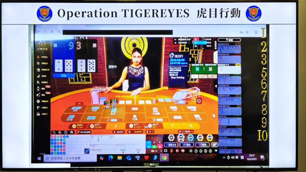 不法分子涉嫌經營非法賭博場所。
