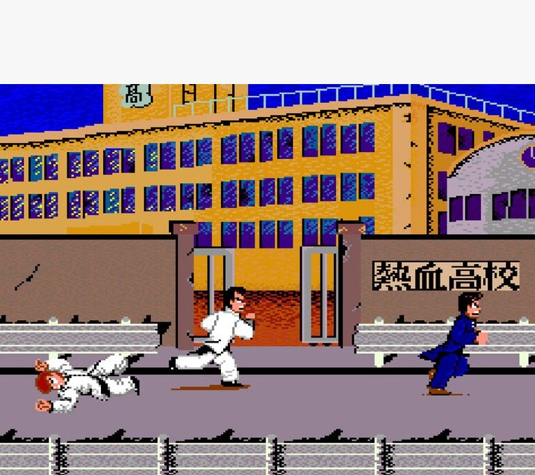 《熱血硬派》系列為八十年代經典遊戲。 《熱血硬派》系列為八十年代經典遊戲。