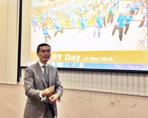 陸志聰表示，現正規劃未來約20年的聯網臨床服務規劃。