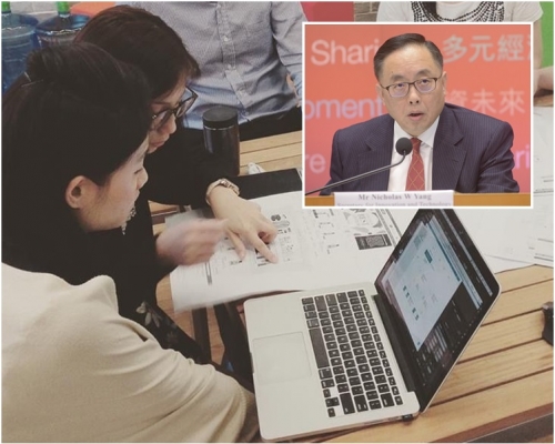 楊偉雄指先導計畫有助培育本地人才。資料圖片