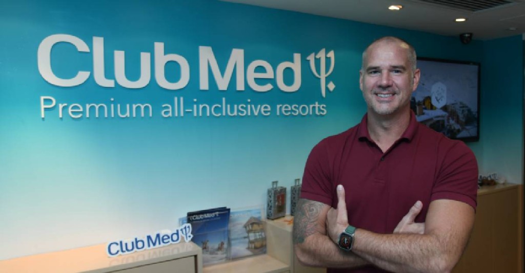 香港及台灣Club Med總經理Stuart de Bourgogne。