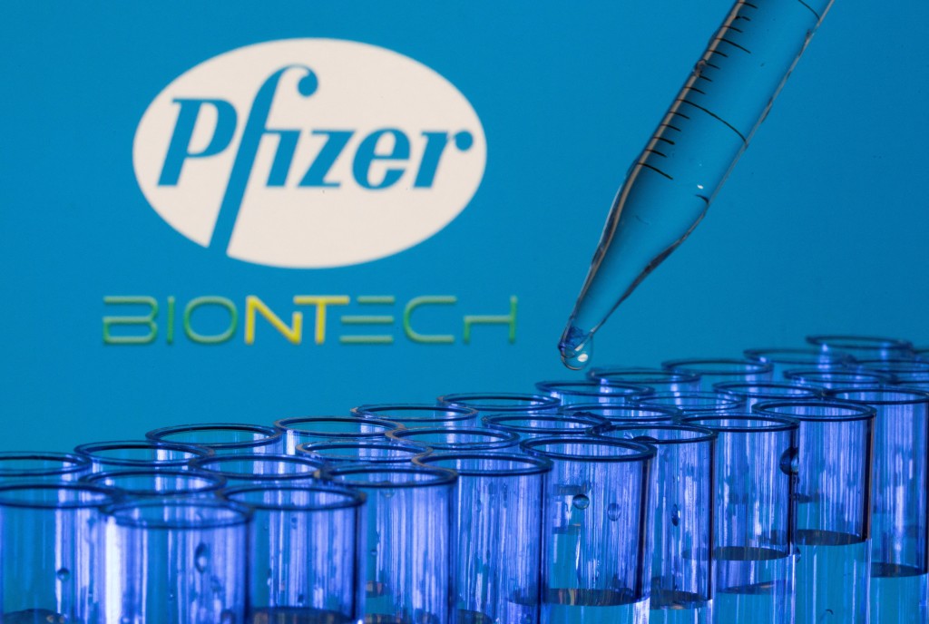 受到消息刺激BioNTech的股價上升。REUTERS