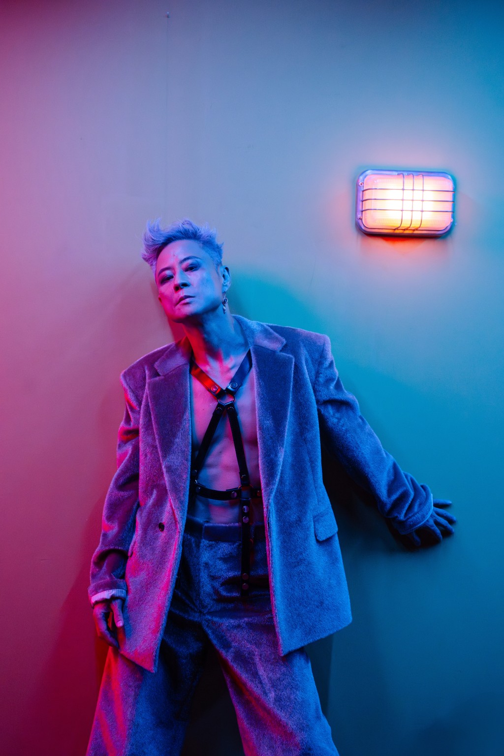 蔡一傑以DJ身份On Stage表演。 蔡一傑以DJ身份On Stage表演。