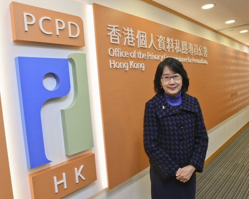 鍾麗玲應邀與亞洲互聯網聯盟代表進行視像會議。資料圖片
