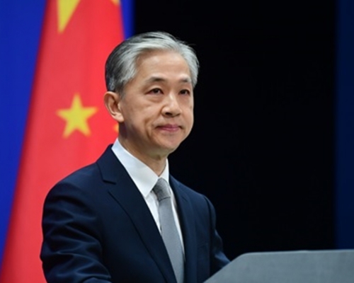 外交部發言人汪文斌促美方停止將溯源政治化。網上圖片
